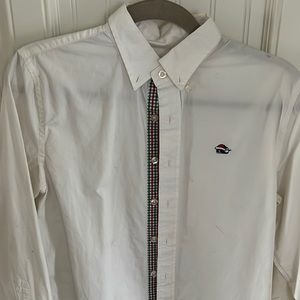 Vineyard Vines Boys sz L white button down